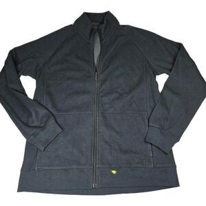 Bench Jacket Mens Large Black Full Zip‎ Urbanwear Fleece Lined Casual Logo